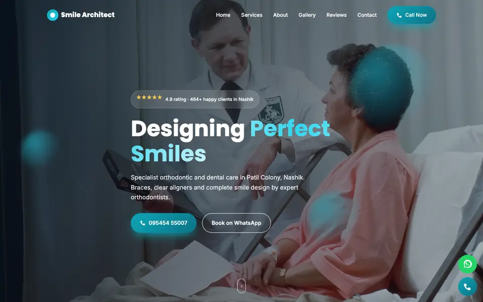 Smile Architect website